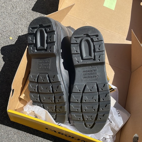 Black Carolina Steel Toe Workboot Sz12 Never Worn! - Picture 6 of 6